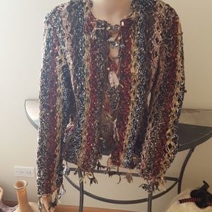 Sandy Starkman weaved jacket